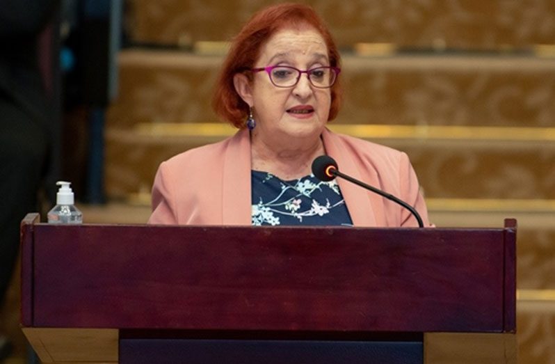 Parliamentary Affairs and Governance Minister Gail Teixeira