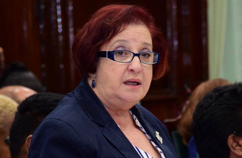 Opposition Chief Whip, Gail Teixeira