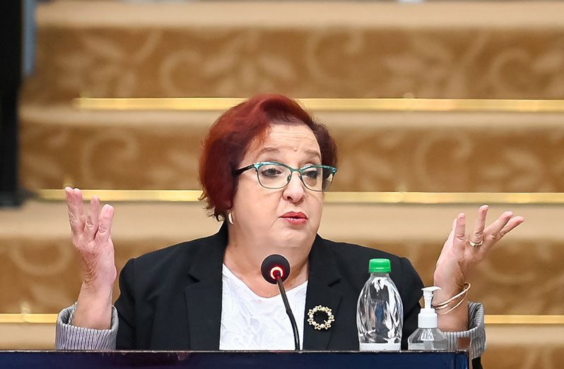 Minister of Parliamentary Affairs and Governance Gail Teixeira