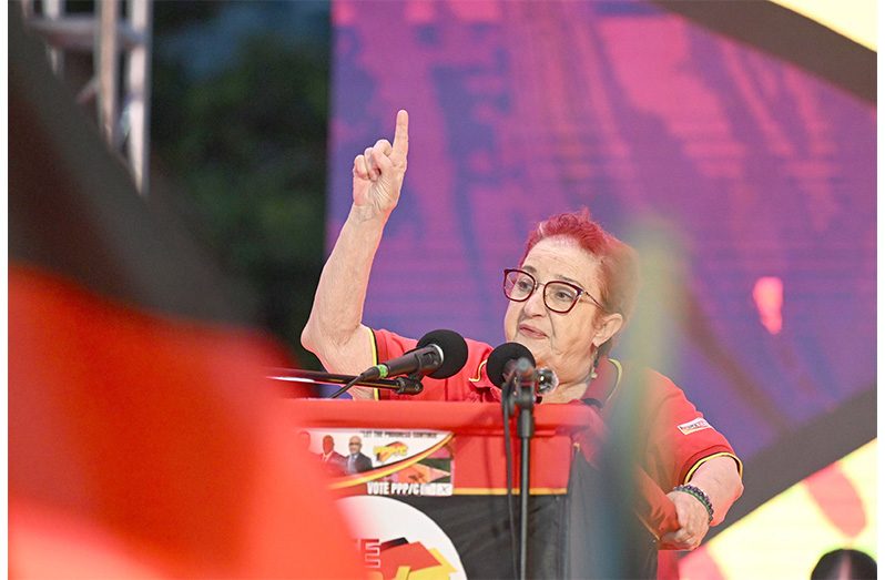 Minister of Parliamentary Affairs and Governance, Gail Teixeira