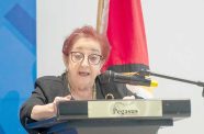 Minister of Parliamentary Affairs and Governance, Gail Teixeira (Delano Williams photos)