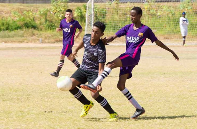 The quarter-final stage of the Milo schools football competition gets going today.