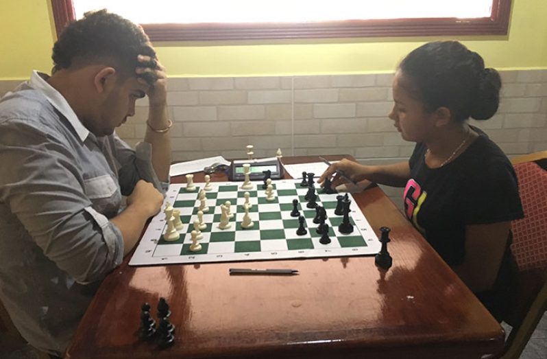 Part of the action in the National Junior Chess Championships 2016