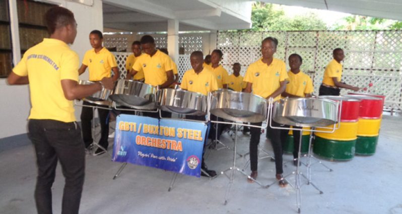 The GBTI Buxton Pride Steel Orchestra