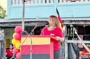 Former Opposition Member of Parliament, Geeta Chandan-Edmond