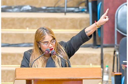 Parliament and prominent legal professional, Geeta Chandan-Edmond