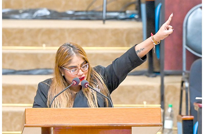 Parliament and prominent legal professional, Geeta Chandan-Edmond