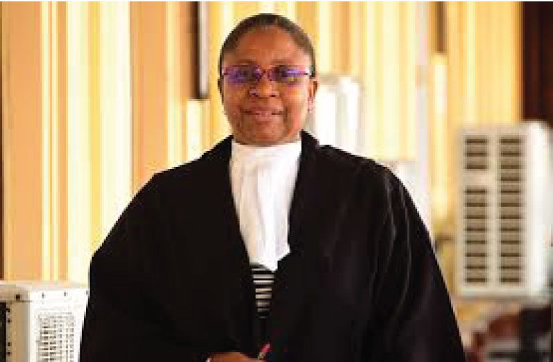 Chief Justice (ag), Roxane George-Wiltshire
