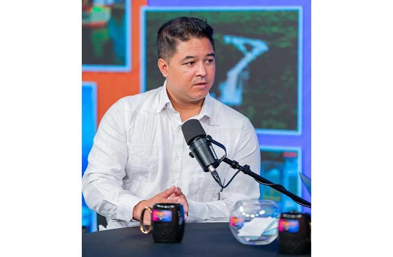 PSC chairman Captain Gerald Gouviea Jnr. during his weekend appearance on the Starting Point podcast
