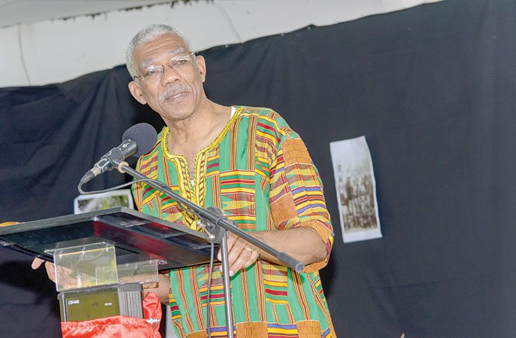 President David Granger at the Ghana Day event on Sunday
