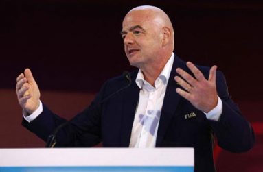 FIFA president Gianni Infantino