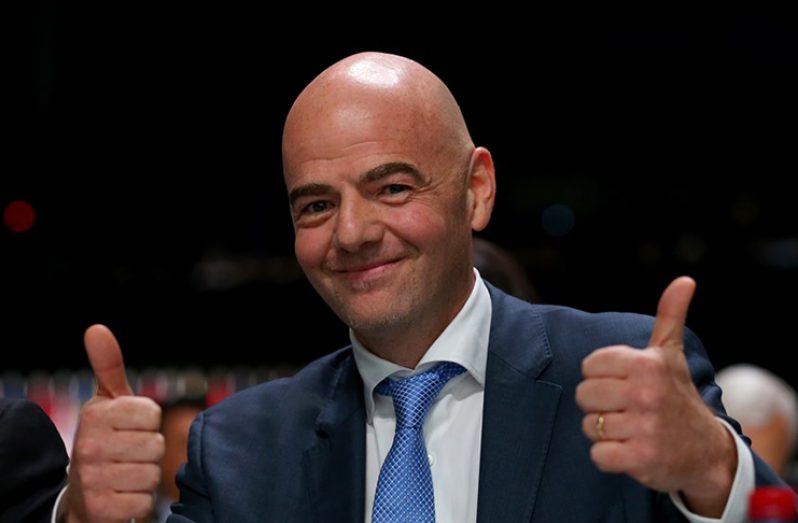 FIFA president Gianni Infantino