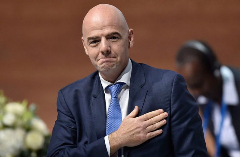 FIFA president Gianni Infantino