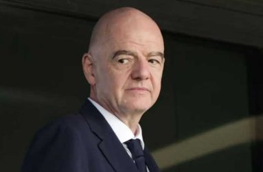 Gianni Infantino was first elected as Fifa president in 2016