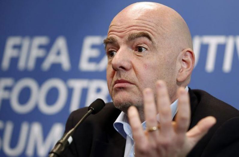 FIFA president Gianni Infantino