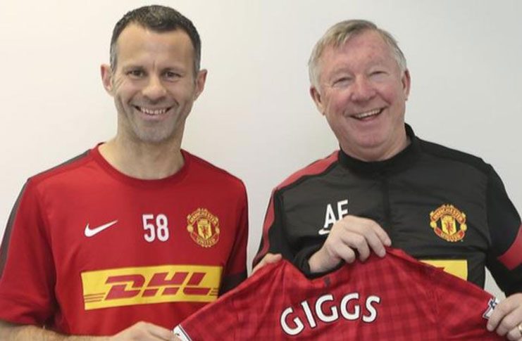 Ryan Giggs(left) was one of Ferguson's most loyal servants during his career