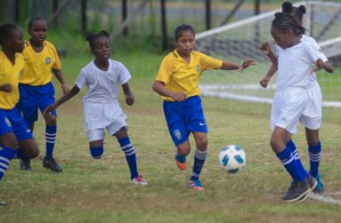 2018 Smalta Girls' Under-11 Pee Wee football tournament concludes with the final between West Ruimveldt and North Georgetown today.