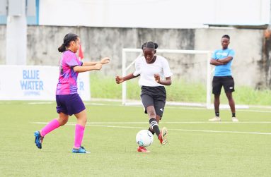round of sixteen action in the Guyana Football Federation-Blue Water Shipping Under-15 Girls' National Secondary Championship will take place on June 22 and 23