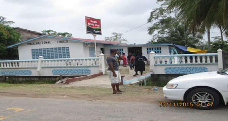 At Glasgow Village,  East Bank Berbice