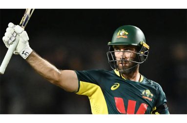 Glenn Maxwell hit eight fours and two sixes in his match-winning knock.