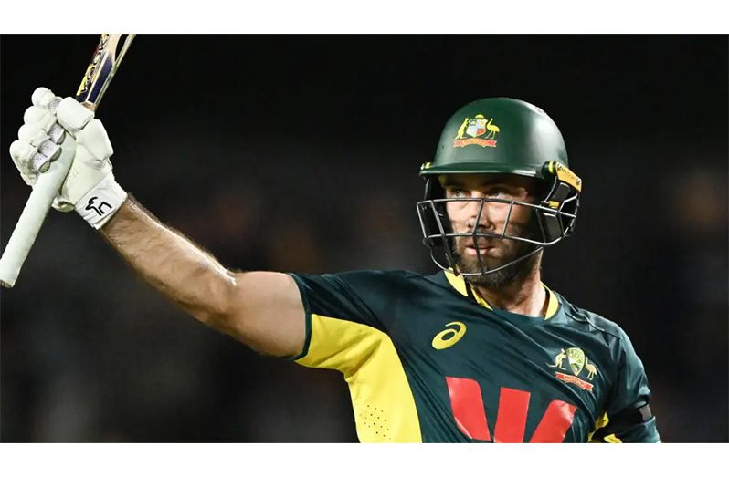 Glenn Maxwell hit eight fours and two sixes in his match-winning knock.