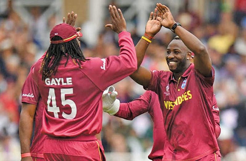 Andre Russell and Chris Gayle are part of the Global T20 Canada's third edition  •  Getty Images