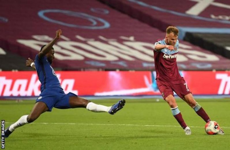 West Ham forward Andriy Yarmolenko came off the bench to earn three points for the hosts late on.