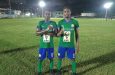 Victoria Kings goal scorers Kerwin Maxwell and Quinton Peters