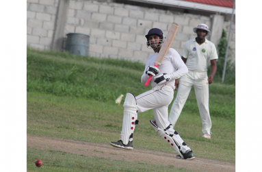 Godfrey Thakurdin scored an even century for the University of Guyana.