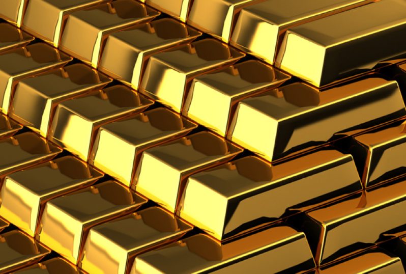 A pile of nice shiny gold bars