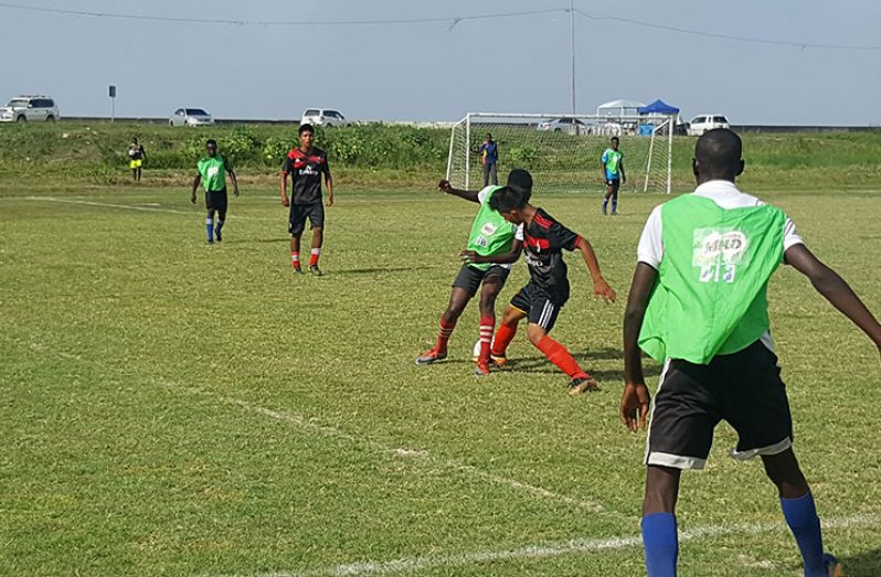 Golden Grove played to a 2-0 win against St Cuthbert’s Mission.