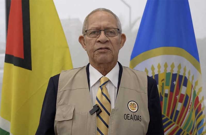 OAS Chief of Mission, Former Jamaica Prime Minister Bruce Golding