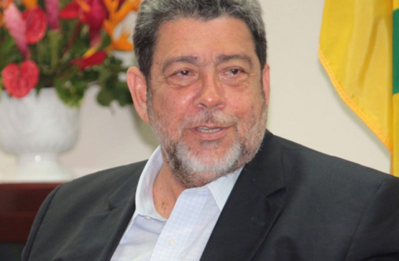 St Vincent and the Grenadines Prime Minister, Dr Ralph Gonsalves