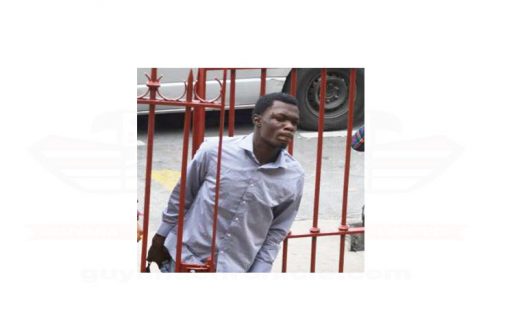Sean Goodluck at court on Friday.