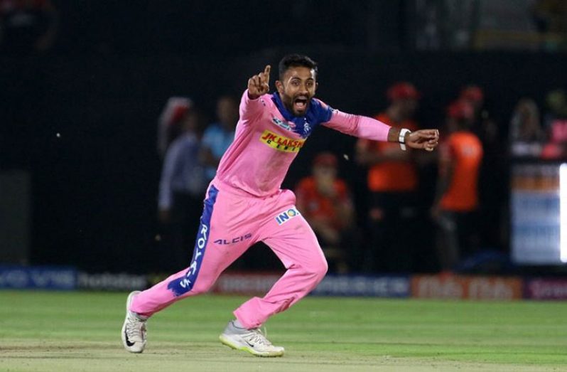 Leg-spinner Shreyas Gopal bowled a superb spell of 3 for 12.