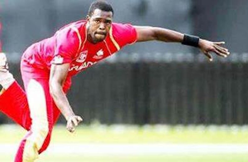 Former Guyana fast bowler Jeremy Gordon destroyed Bermuda’s innings. (file photo)