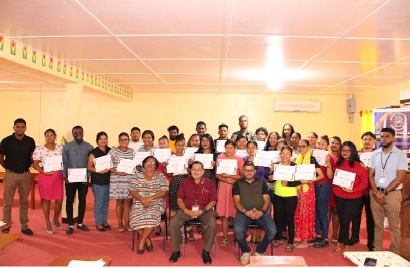 Forty persons graduated from the ‘Train the Trainer’ programme