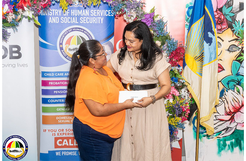 The Ministry of Human Services and Social Security, through a collaboration with the Government of Canada and the Inter-American Development Bank (IDB), on Wednesday supported 83 women with business grants to help them launch or expand their entrepreneurial pursuits
