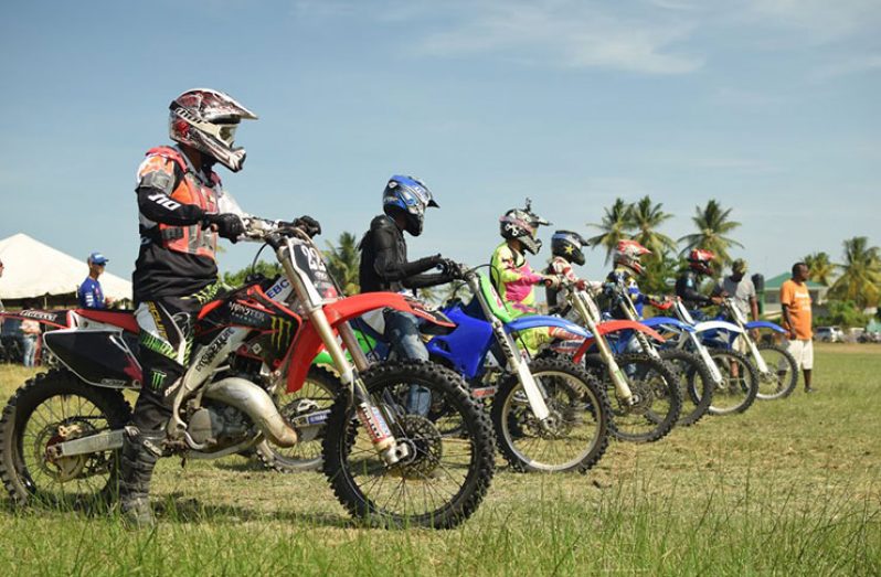 The first-ever day/night grasstrack meet will be staged tomorrow at the Anna Regina Community Centre ground.