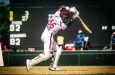 In the first innings, Justin Greaves scored 115*, and added 140 with Kemar Roach • Cricket West Indies