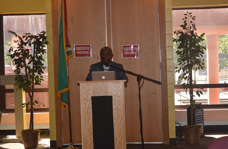 Vice President and Minister of Foreign Affairs, Carl Greenidge