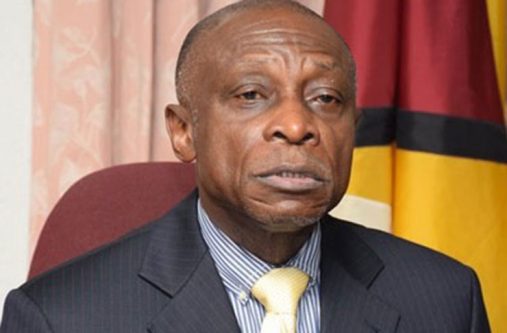 Foreign Affairs Minister, Carl Greenidge