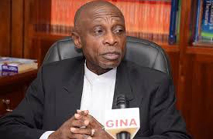 Minister of Foreign Affairs, Carl Greenidge