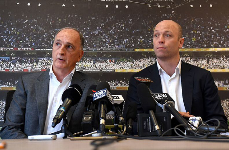 Chairman of ACA Greg Dyer (left) and CEO Alistair Nicholson (Getty Images)