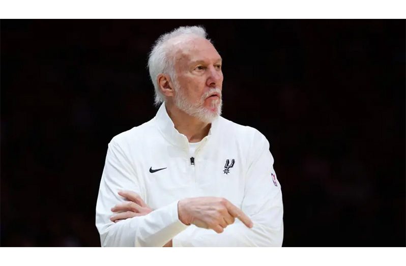 Gregg Popovich became Spurs head coach in 1996