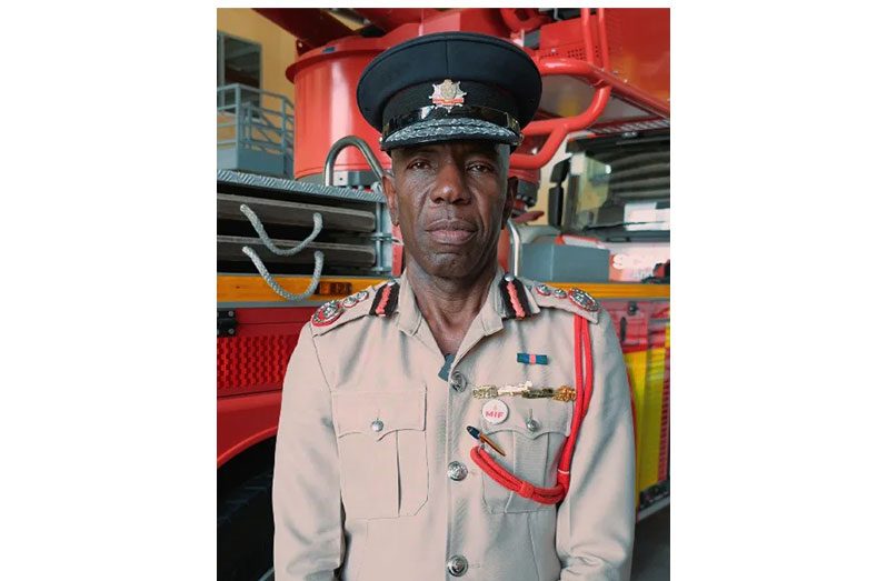 Chief Fire Officer Gregory Wickham