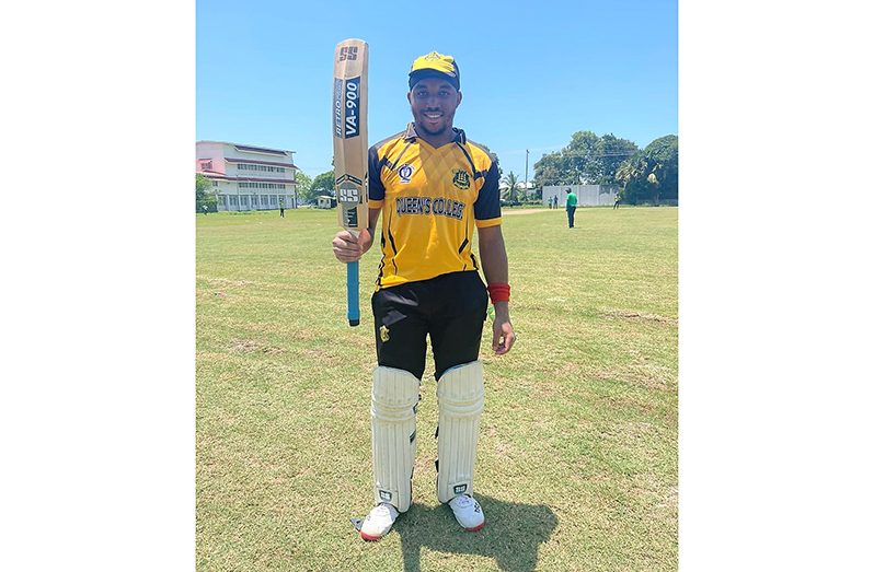 Malachi Griffith scored 137 for QC