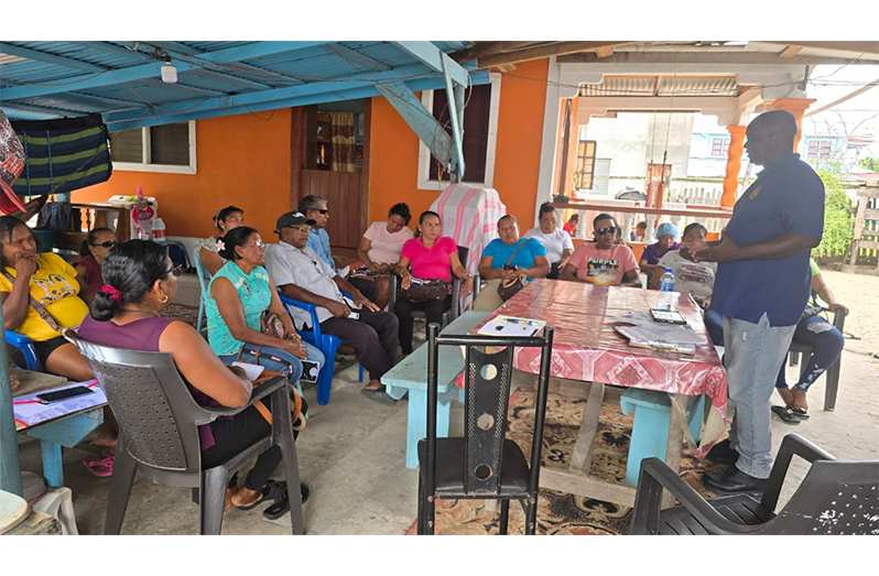 An interactive session with members of the group
