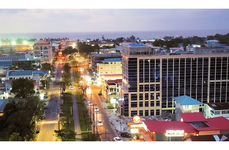 A section of Guyana’s capital, Georgetown (Photo credit: OilNOW)