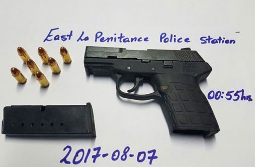 The gun that was found